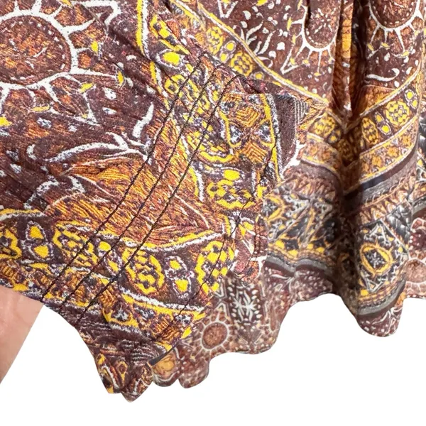Free People Little Runaway Medallion Print Top Size M - Image 8