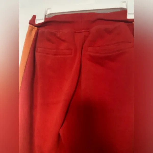Lego Red Jogger Pants with Orange Side Stripe - Image 4