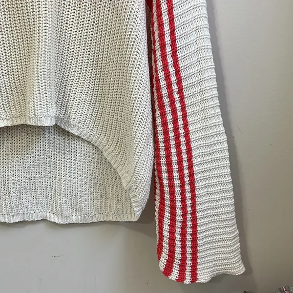 Aerie Women’s Oversized Long Sleeve Knit Sweater Size Medium - Image 3