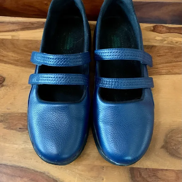 PROPHET Blue Leather Shock Absorbent Walking Shoes Size 9.5 - Image 2