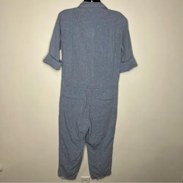 Anthropologie The Blue‎ Shirt Shop watermill Jumpsuit size small - Image 11