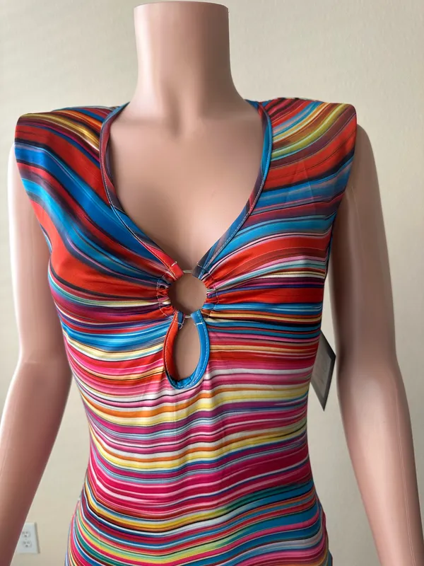 Multicolor | Midi Dress – Size M Multiple Size M - Image 2