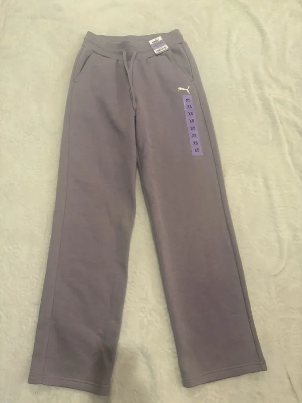 PUMA Classics Low Rise Popper Pants Womens Size S Casual Athletic Bottom - Image 2