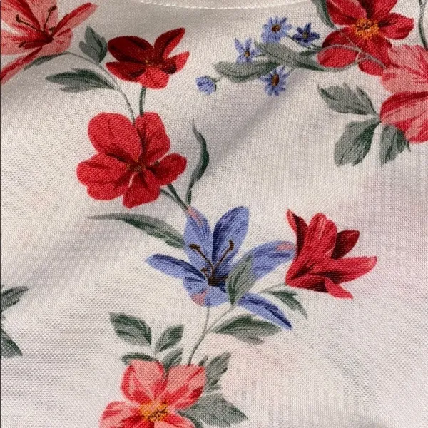 ✨ Divided by H&M Sleeveless Jersey Floral Dress ✨ - Image 4