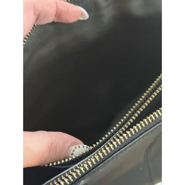Coach Small Christie Carryall Black Crossgrain Leather Bag F36637 - Image 10