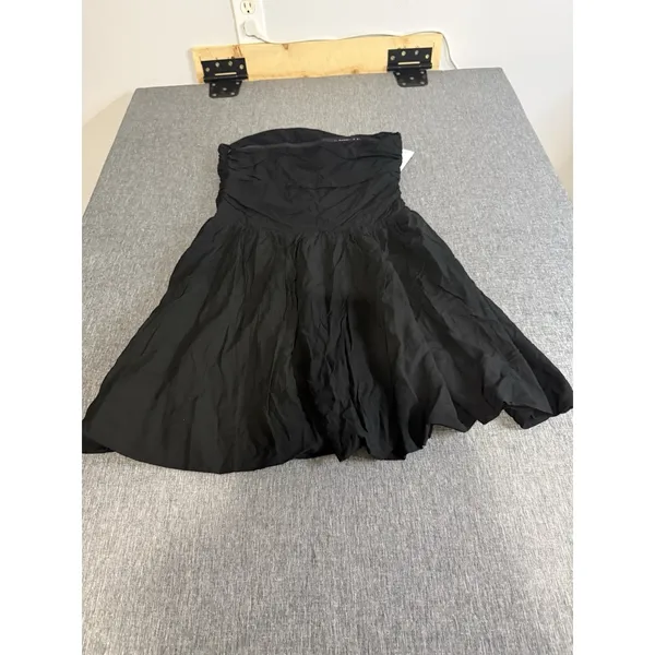 Princess Polly Rashida Strapless Mini Black Dress Size 8 NWT - Image 11