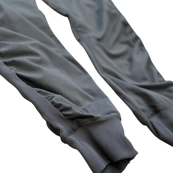 Lululemon Beyond the Studio Jogger Women 8 Graphite Herringbone‎ Ruched Pant - Image 4