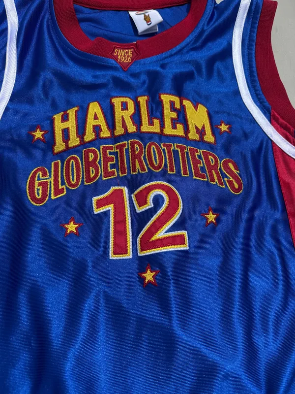 Harlem Globetrotters Boys Medium jersey worn once - Image 2