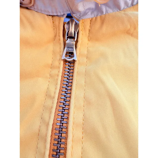 Faconnable Albert Goldberg Mustard Yellow Bomber Jacket Water Repellent Size L‎ - Image 5