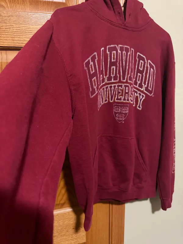 Harvard vintage hoodie Red Size M - Image 3
