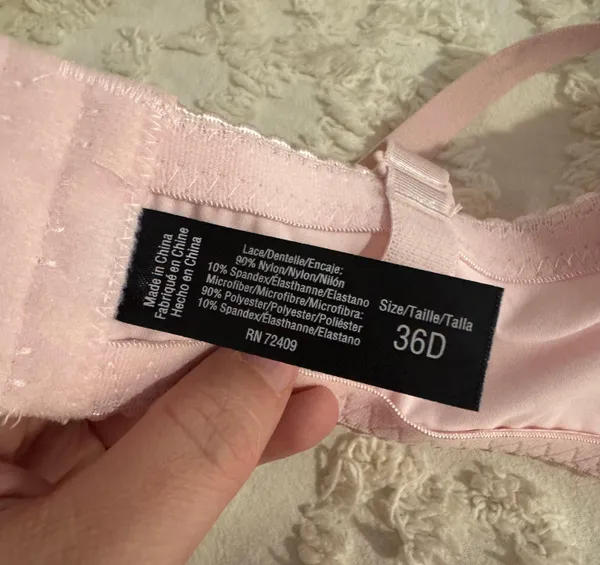 Rene Rofe 36D Pink Bra Size 36 D - Image 7