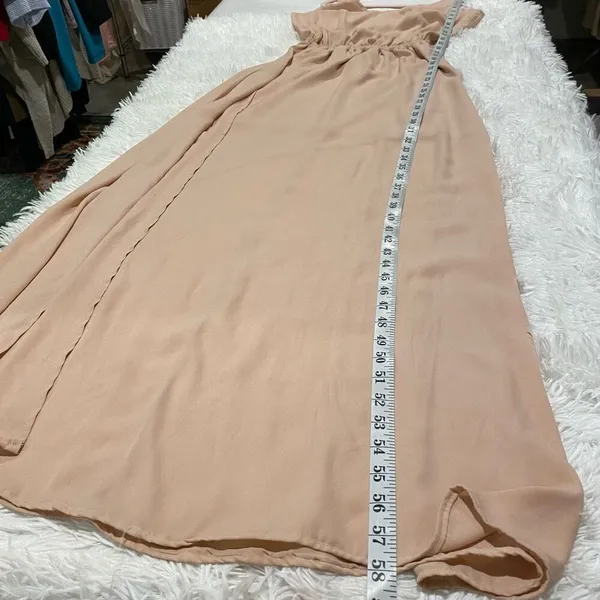 Show Me Your Mumu Kendall Maxi Dress in Dusty Blush Crisp Small - Image 5