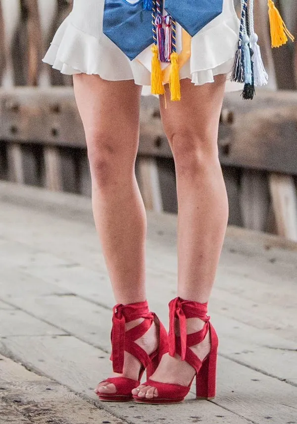 Lulus Red Heels - Image 3