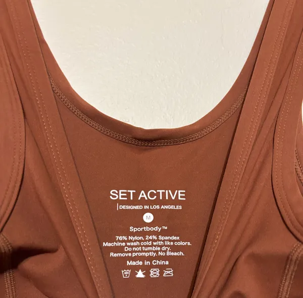 SET Active Sportbody Sporty Square Shortysuit terracotta - Image 3