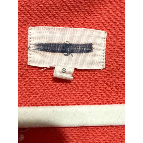 Lou & grey Coral‎ Daisy Embroidered Quarter Zip Sweatshirt Size S - Image 3
