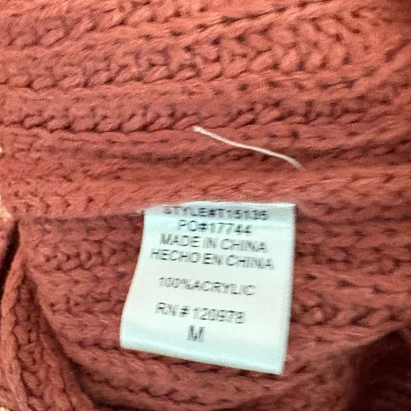Entro Pink And Gold‎ Animal Print Sweater Size Medium - Image 7