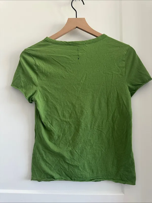 All saints green short sleeve shirt - Image 4