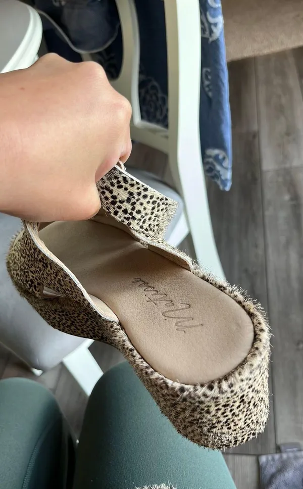 Matisse Animal Print Platform Sandals - Image 4
