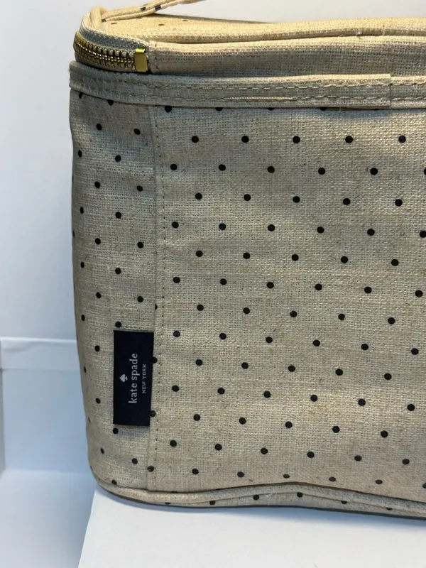 Kate Spade New York Out to Lunch Tote Polka Dot Lunch Bag NWT - Image 5