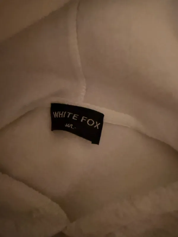 White Fox Hoodie - Image 3