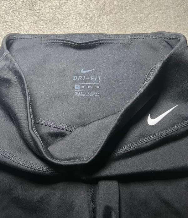 Black Dri-Fit Biker Shorts Size XS - Image 4