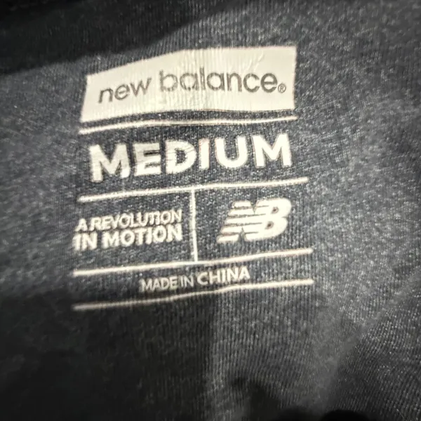 New Balance Women's Charcoal Long‎ Sleeve Top - Image 2