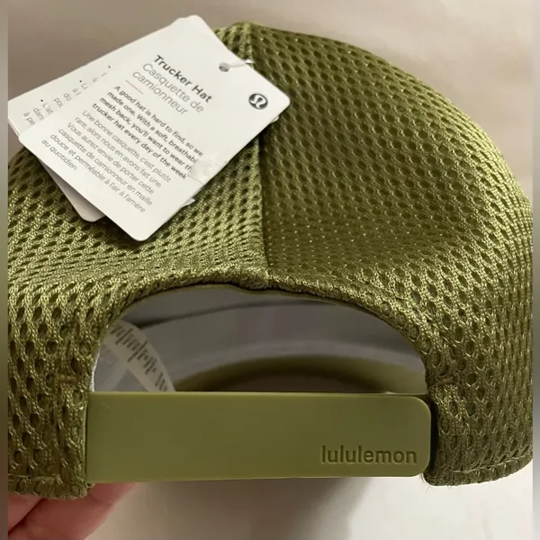 Lululemon NWT Trucker Hat Cap Bronze Green Size S/M - Image 6