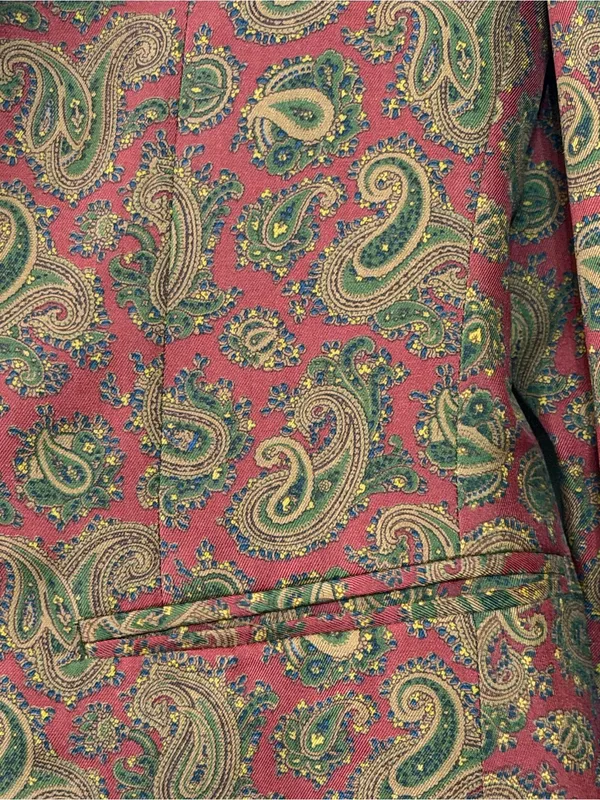 Vintage Mid 1980’s Schriver’s Corbin LTD Women’s Paisley Blazer Jacket Size S - Image 7