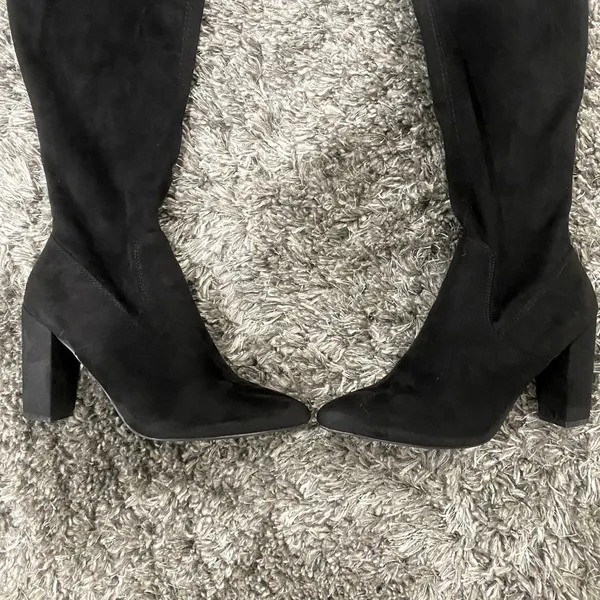 JUSTFAB Mariam Heeled Over-The-Knee Boot in Black, Size 8.5​​​​​​ - Image 7