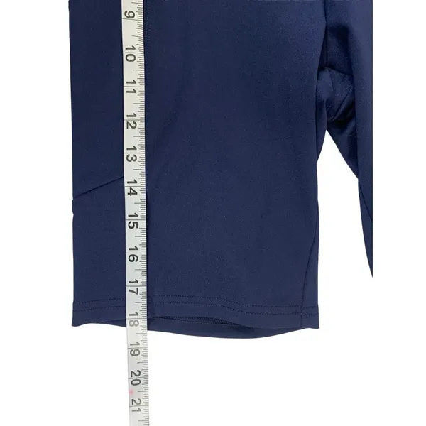 Balance Collection Women's Navy Blue Workout Shorts - Image 6