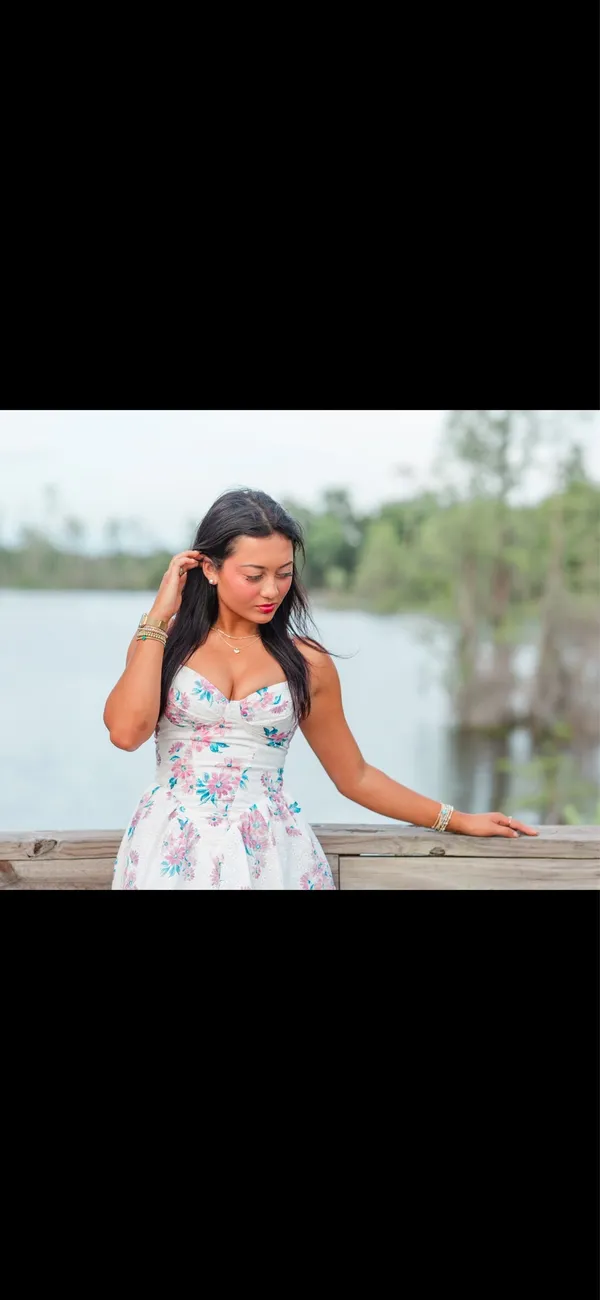 Floral mini dress White Size XS - Image 2