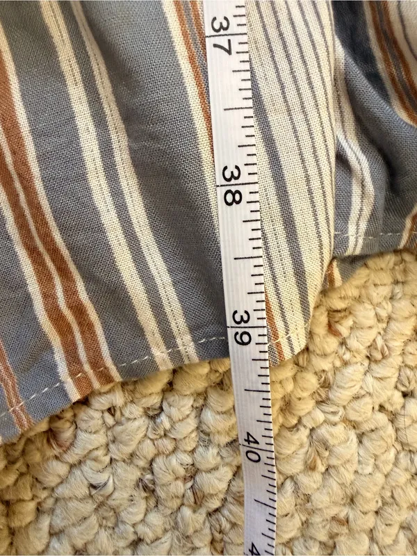 Angie‎ Striped Smocked Maxi Dress Small Boho Coastal S - Image 9