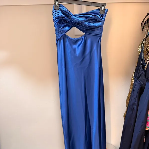 Fortunate One Maxi Dress Blue - Image 2