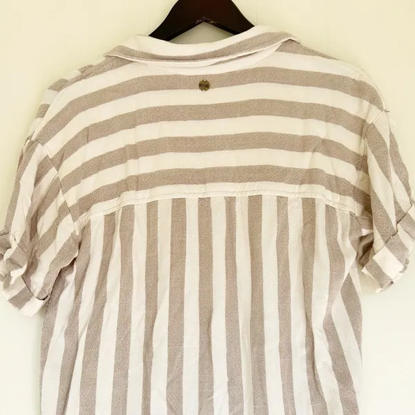 RIP CURL Ashore Striped Short Sleeve Shirt - Image 8