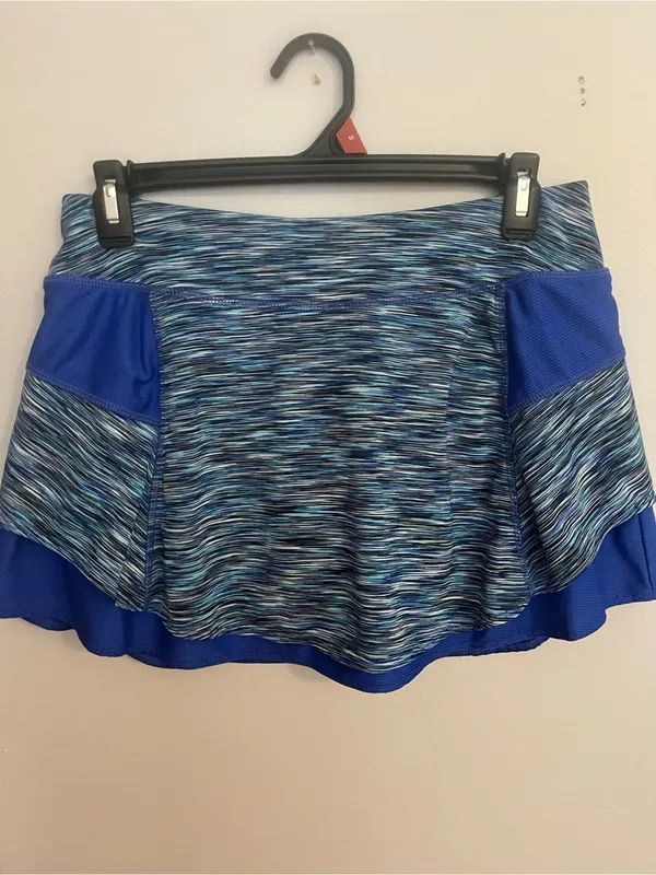 Athleta Blue Multicolor‎ Space-Dye Skort - Image 2
