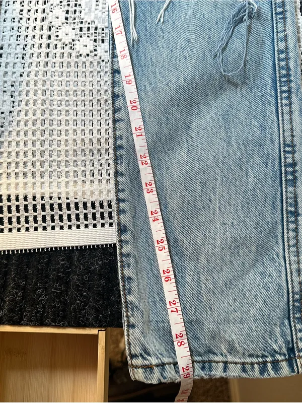 REVICE Light Blue Distressed Women’s Jeans - Casual‎ High-Rise Fit - Image 7