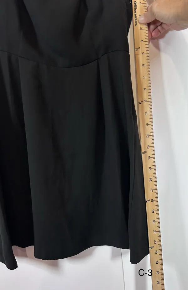 Kimchi Blue Urban Outfitters Size 2 Black Bow Cutout Fit Flare Mini Dress - Image 9
