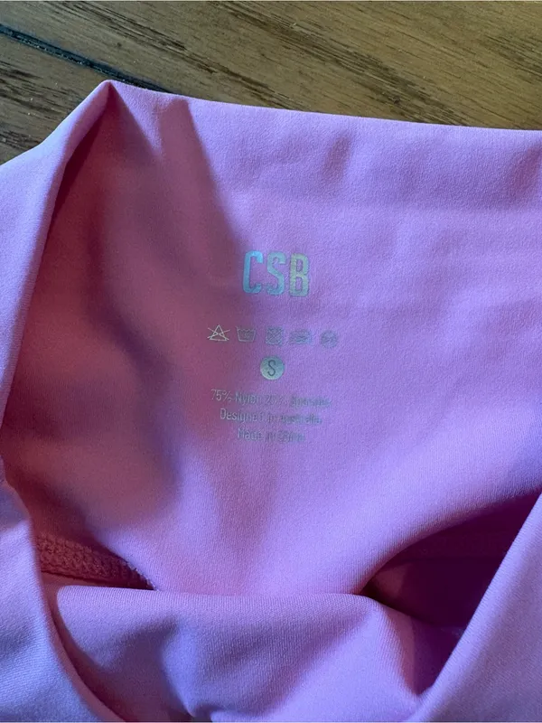 CSB Active Leggings Pink - Image 3