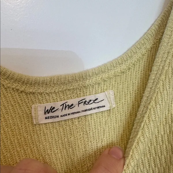 Free People We The Free Sing La La Trapeze Tank Sz M - Image 3
