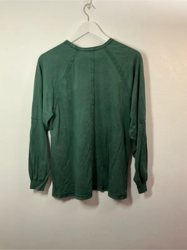 Aerie Relaxed Long-Sleeve Crew Tee Size XS - Image 2