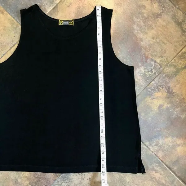 Mirasol Women’s Black Tank Stretch Size 2X - Image 8