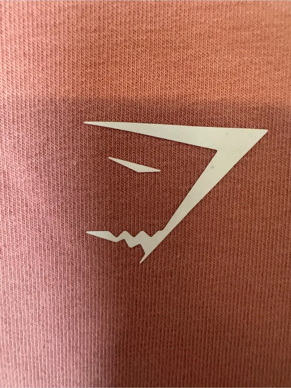 Gymshark Dusty Pink Cropped Long Sleeve Top – Small - Image 4