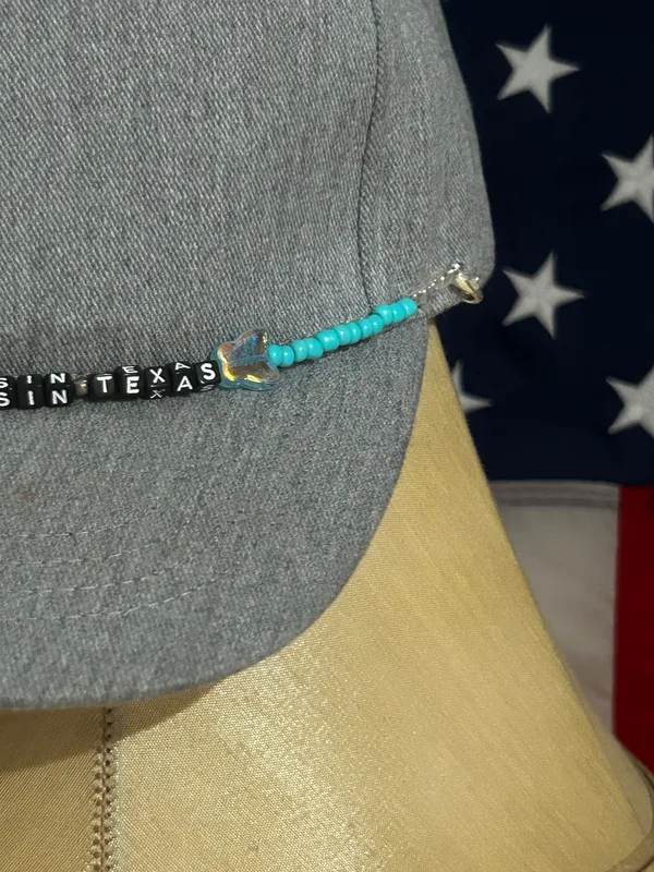 Beaded hat chain Ella Langley choosin Texas handmade brand new - Image 4