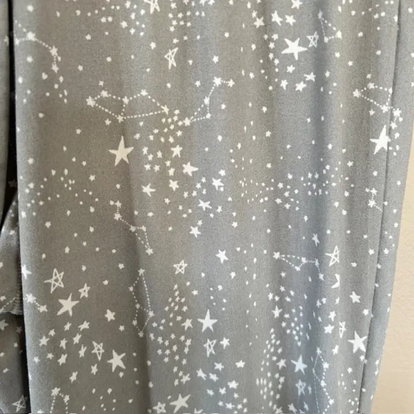 Eddie Bauer Star Print Pajama Set Tank & Pants Small Constellations - Image 5