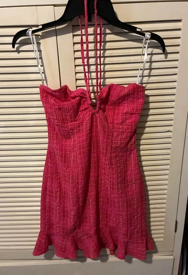Revolve Lovers + Friends Mini Halter Dress - Image 2