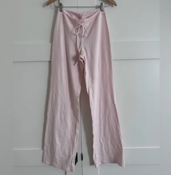 SKIMS Cotton Jersey Straight-Leg Pants M - Image 3