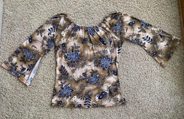 Charlotte Russe VTG Boho Top Sz M - Image 3