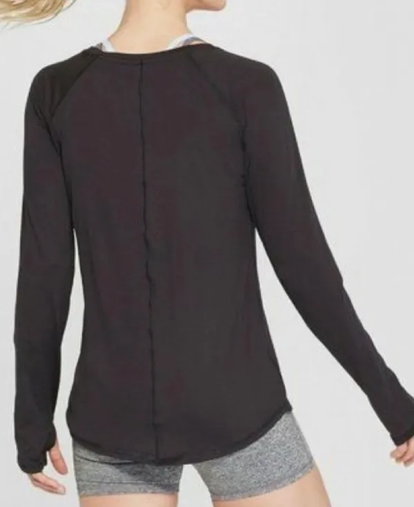 C9 Champion Black Long-Sleeve Athletic Performance Top - Image 3