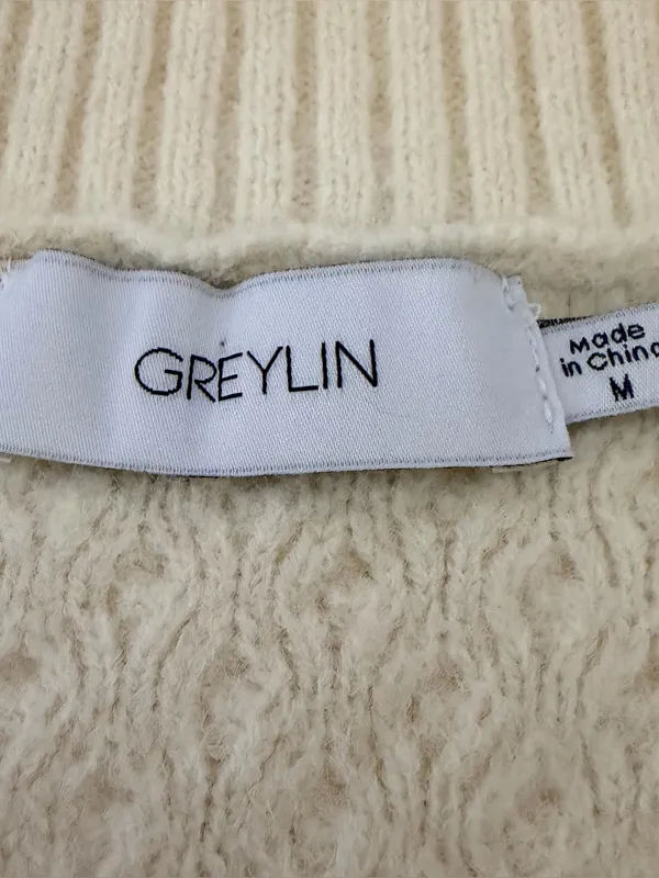 Greylin Vickie Cable Knit Oversized Cardigan Medium NWT‎ - Image 10