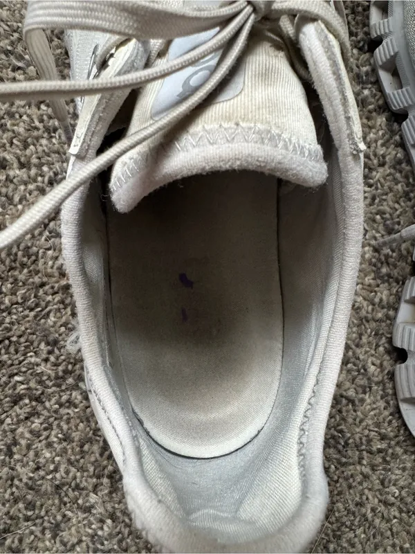 On Cloud X 3 AD Athletic Shoes in Undyed/Nimbus - Image 8